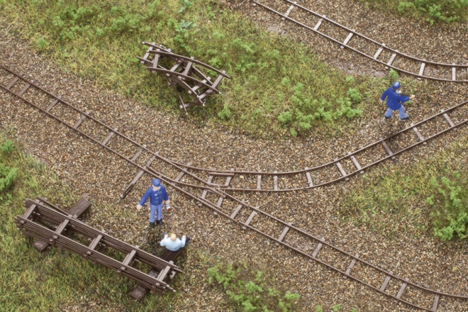 Narrow gauge railway track parts<br /><a href='images/pictures/Auhagen/43701.jpg' target='_blank'>Full size image</a>